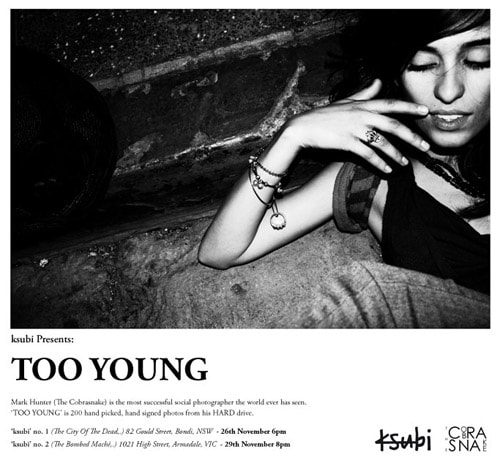 The Cobrasnake "Too Young" Exhibition