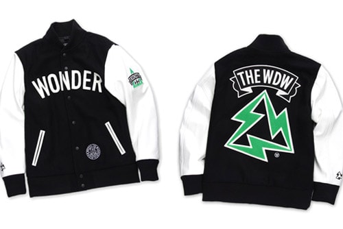 The Wonderful! Design works. x Beams T Varsity Jacket