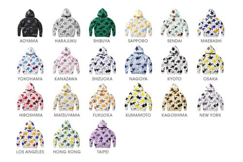 A Bathing Ape Shop Original STA Parka Hoodies 