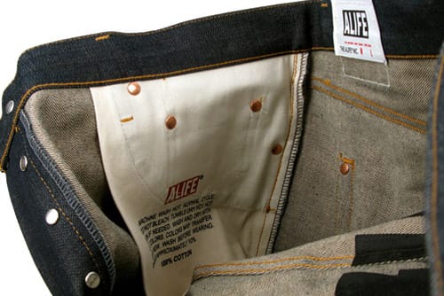 ALIFE 5-Pocket Raw Selvedge Denim 
