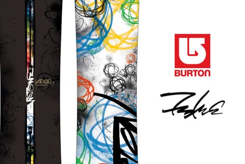 Futura x Burton Vapor Snowboard