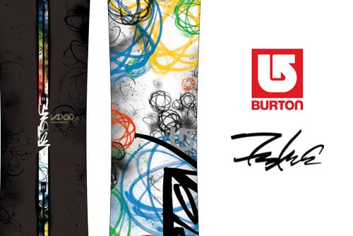 Futura x Burton Vapor Snowboard