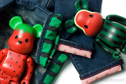 CLOT x Medicom Toy x Levi's Watermelon & Strawberry Denim