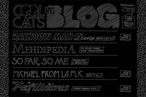 Cool Cats "Le Blog" Launch