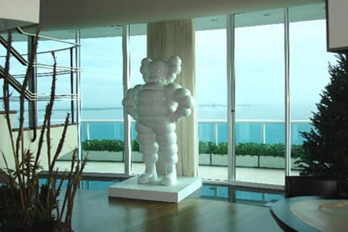 KAWS White Chum Statue 