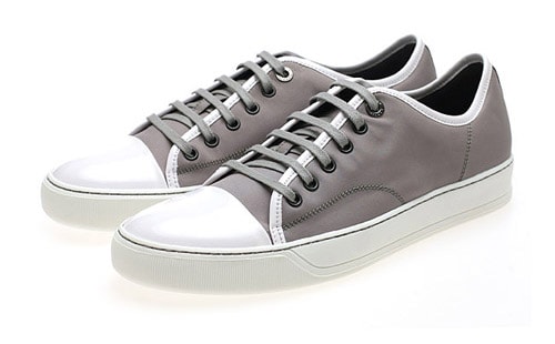 Lanvin Leather Tennis Sneakers