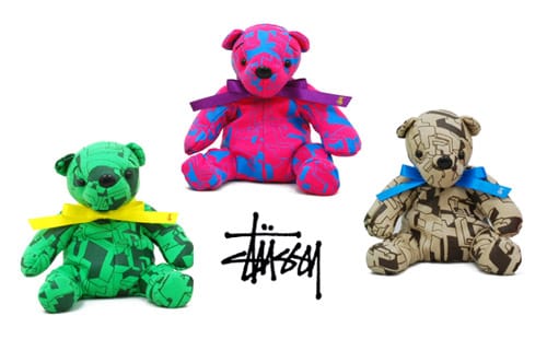 Stussy x Delta Print Novelty Bears