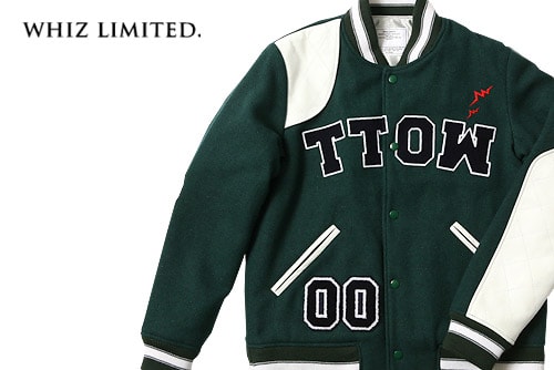whiz limited 76 Star Varsity Jacket