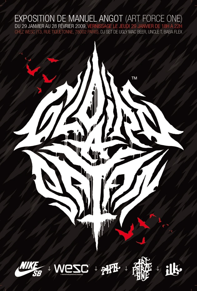 Art Force One "Gloire à Satan" Exhibition