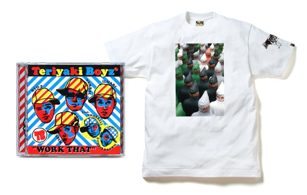 A Bathing Ape "Work That" Teriyaki Boyz Tee & CD