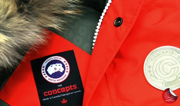 Concepts x Canada Goose Orange Parka