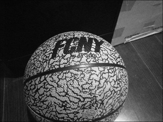 Flight Club Cement Print Basketball