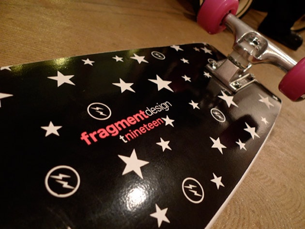 fragment design x T19 Skateboard