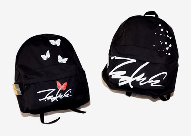 Futura Laboratories "Butterfly" and "Splatter" Backpacks