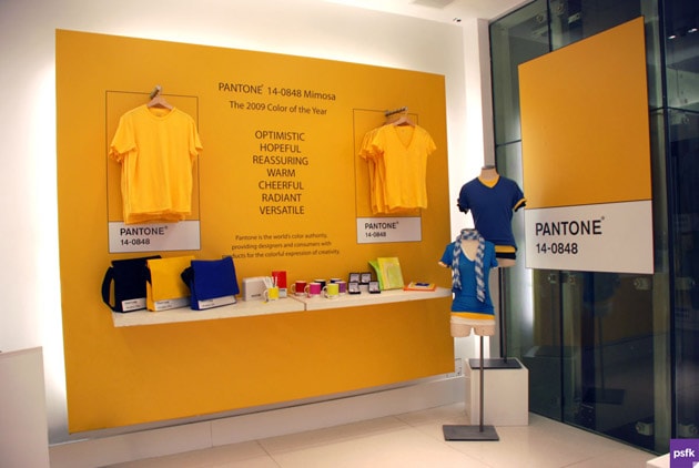 Gap x Pantone Pop-Up Store