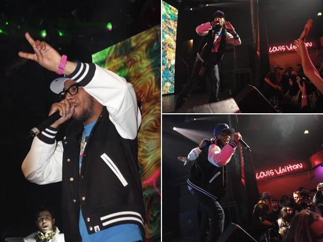 Kid Cudi Performance at Louis Vuitton Event