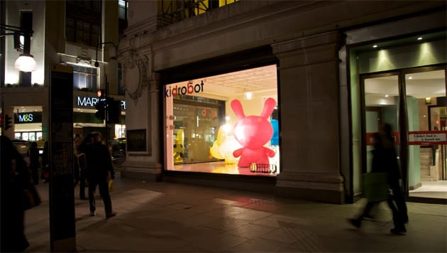 Kidrobot Invades the Selfridges' Wonder Room