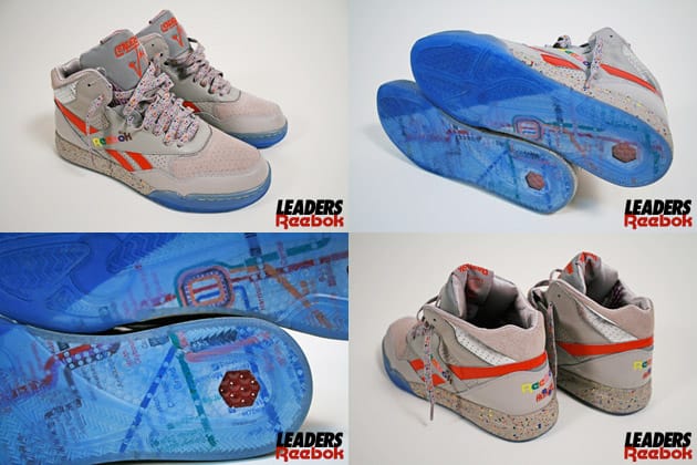 Leaders1354 x Reebok Reverse Jam Red Lines