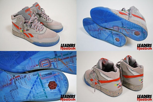 Leaders1354 x Reebok Reverse Jam Red Lines