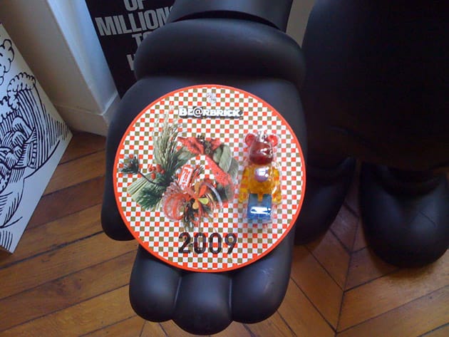 Medicom Toy Christmas/New Years Bearbrick Greeting Card