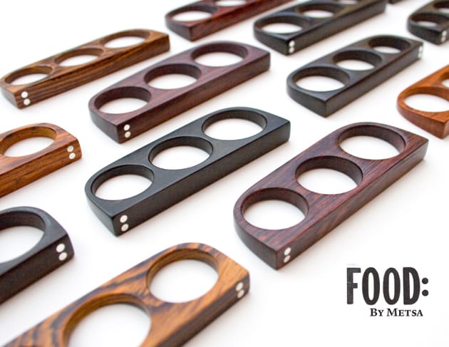 Metsa Three Finger Wooden Rings