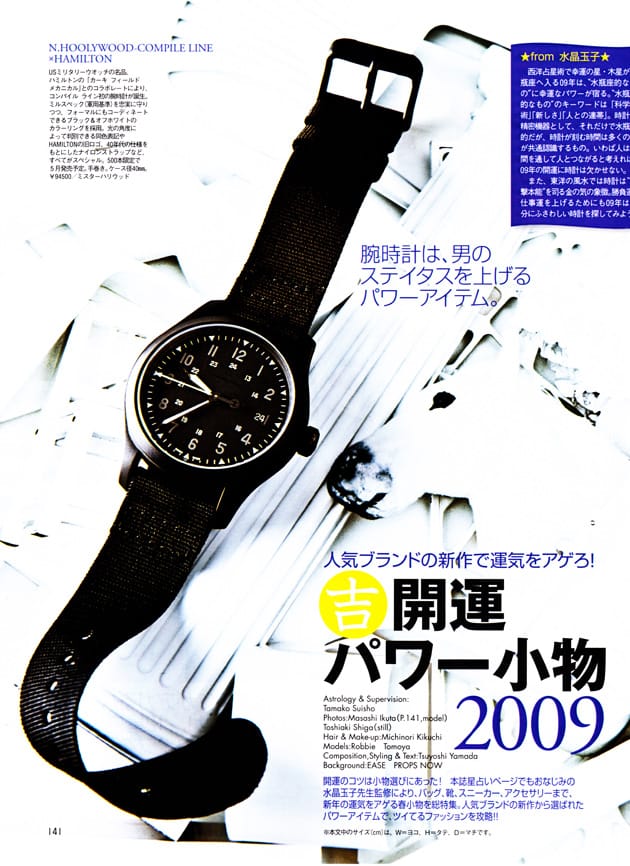 N. Hoolywood x Hamilton Military Watch