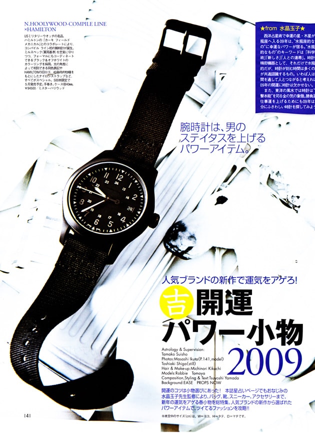 N. Hoolywood x Hamilton Military Watch