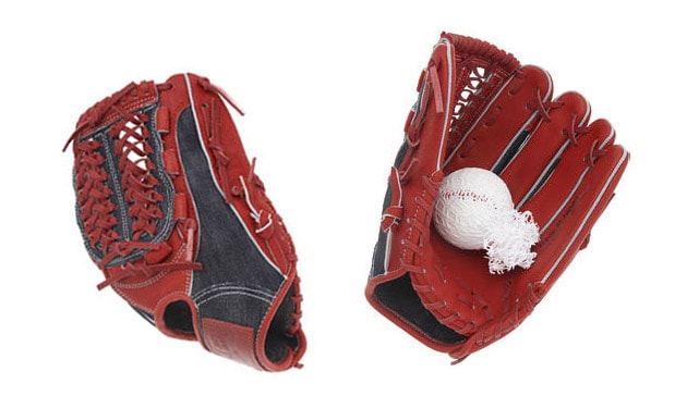 Naked & Famous Selvedge Denim Baseball Glove