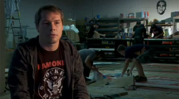 Shepard Fairey talks about Barack Obama Campaign Poster