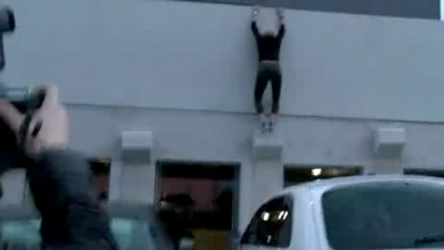 Taylor Momsen Escapes the Paparazzi in Nike Commercial