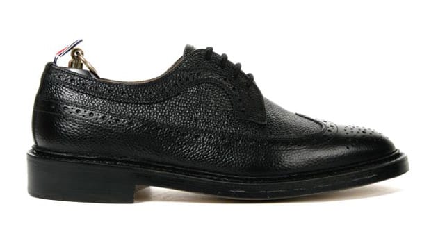 Thom Browne Textured Wingtips 