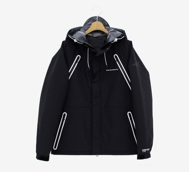 White Mountaineering BLK Gore-Tex Pro Shell Wolf Jacket