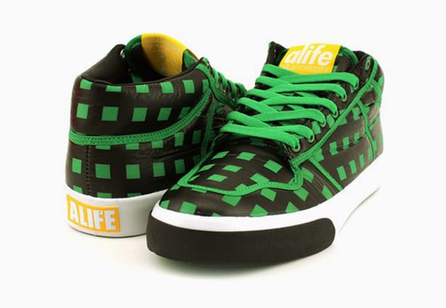 Alife Everybody Mid Parachute "Checkers"