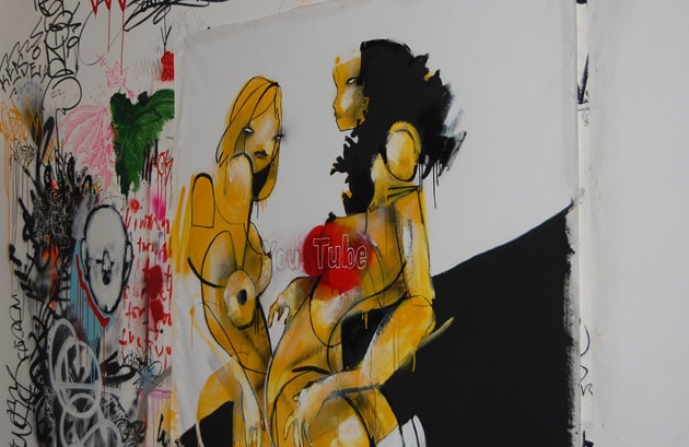 In The Studio with Anthony Lister