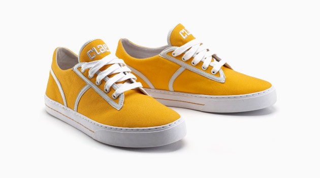 CLAE Kennedy Tangerine Sneakers