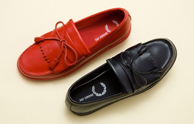 Raf Simons x Fred Perry Tonal Loafers 