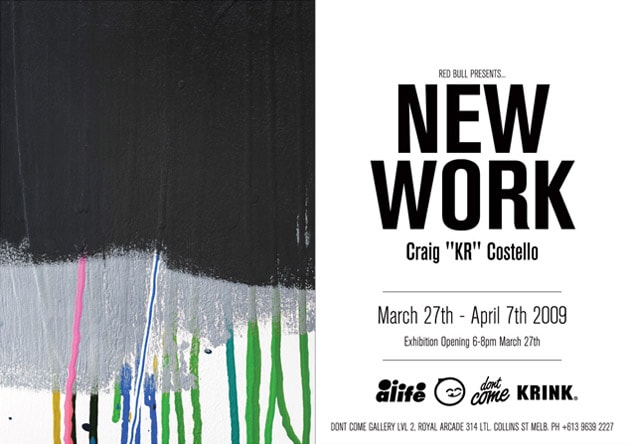 Craig "KR" Costello | New Work Exhibition