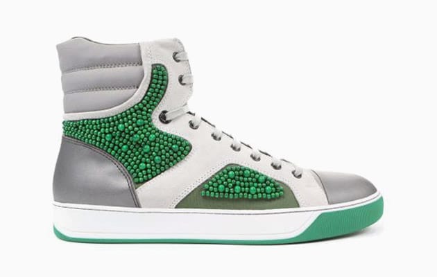 Lanvin Pearl Ankle Sneakers