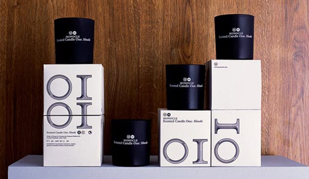 Monocle x Comme des Garcons Hinoki Candle