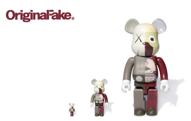 OriginalFake x Medicom Toy Dissected Companion Bearbrick