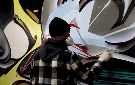 Ironlak & SuperVision presents Pose & Ewok of The Seventh Letter Crew