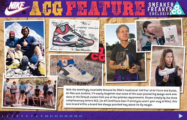 Sneaker Freaker Nike ACG Feature