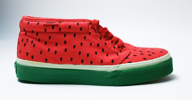 vans watermelon slip on