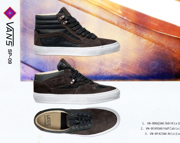 Vans Vault 2009 Spring/Summer Collection