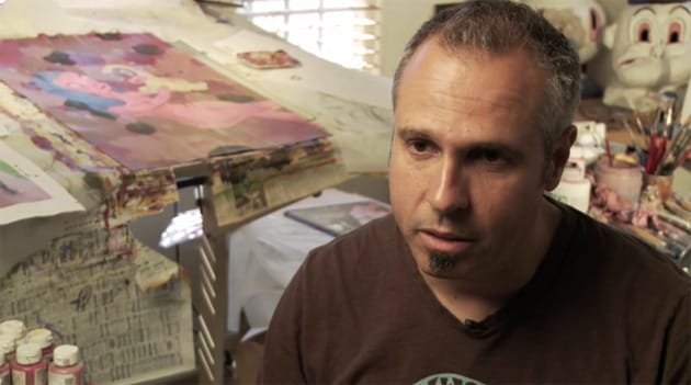 White Canvas + Gary Baseman Video