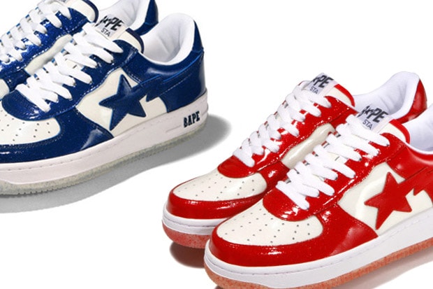 A Bathing Ape Bapesta New Colorways