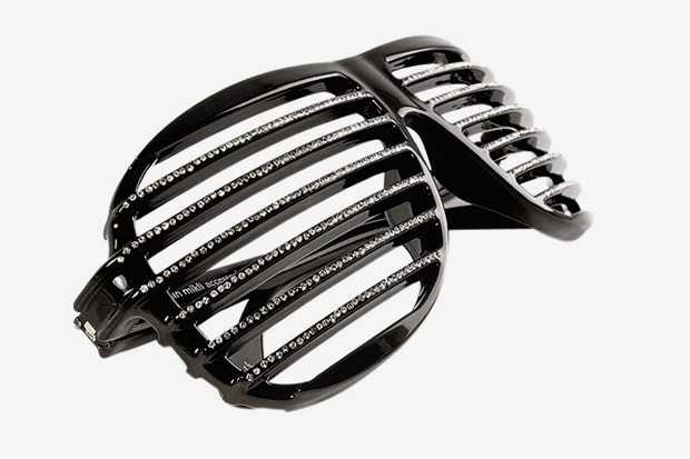 Alain Mikli Swarovski Crystal Shutter Shades