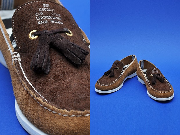 Band of Outsiders x Sperry Deconstructed Boat Shoes
