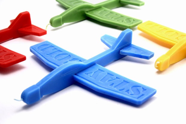 Glider Plane Candles by Benny Gold