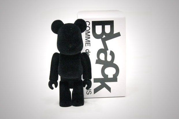 BLACK COMMES des GARCONS x Medicom Toy 100% Bearbrick